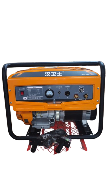 Hanweishi 2-in-1 Gasoline Generator & Welder Unit (HWSH200A / 200A - W260 - G69)